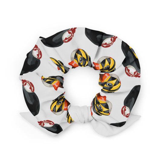 Maryland BMORE DUCKS! Gray Recycled Scrunchie