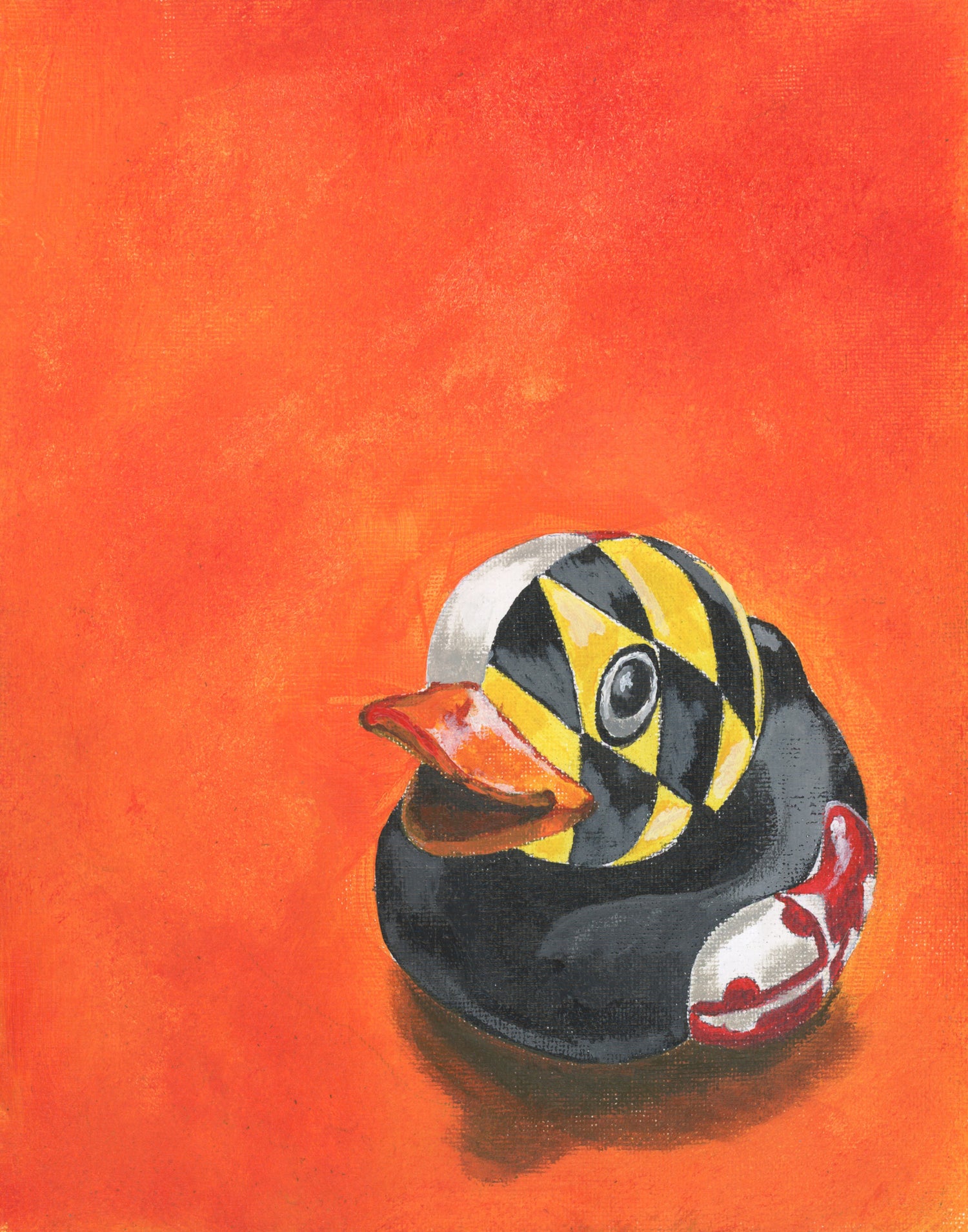 The Painted Maryland Duck