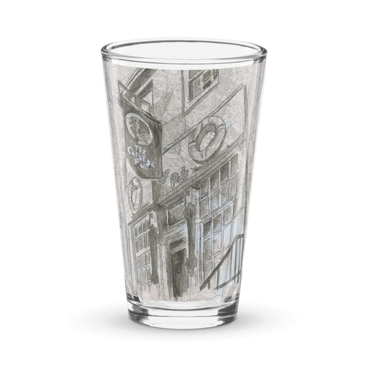 Cats Eye Pub Pint Glass