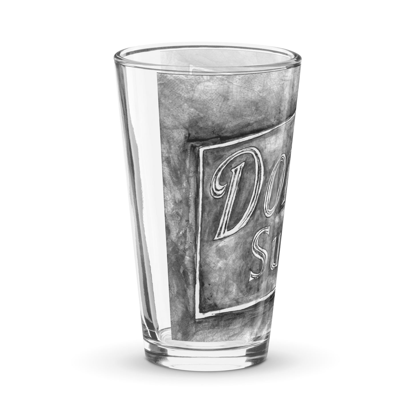 Domino Sugars Pint Glass right side