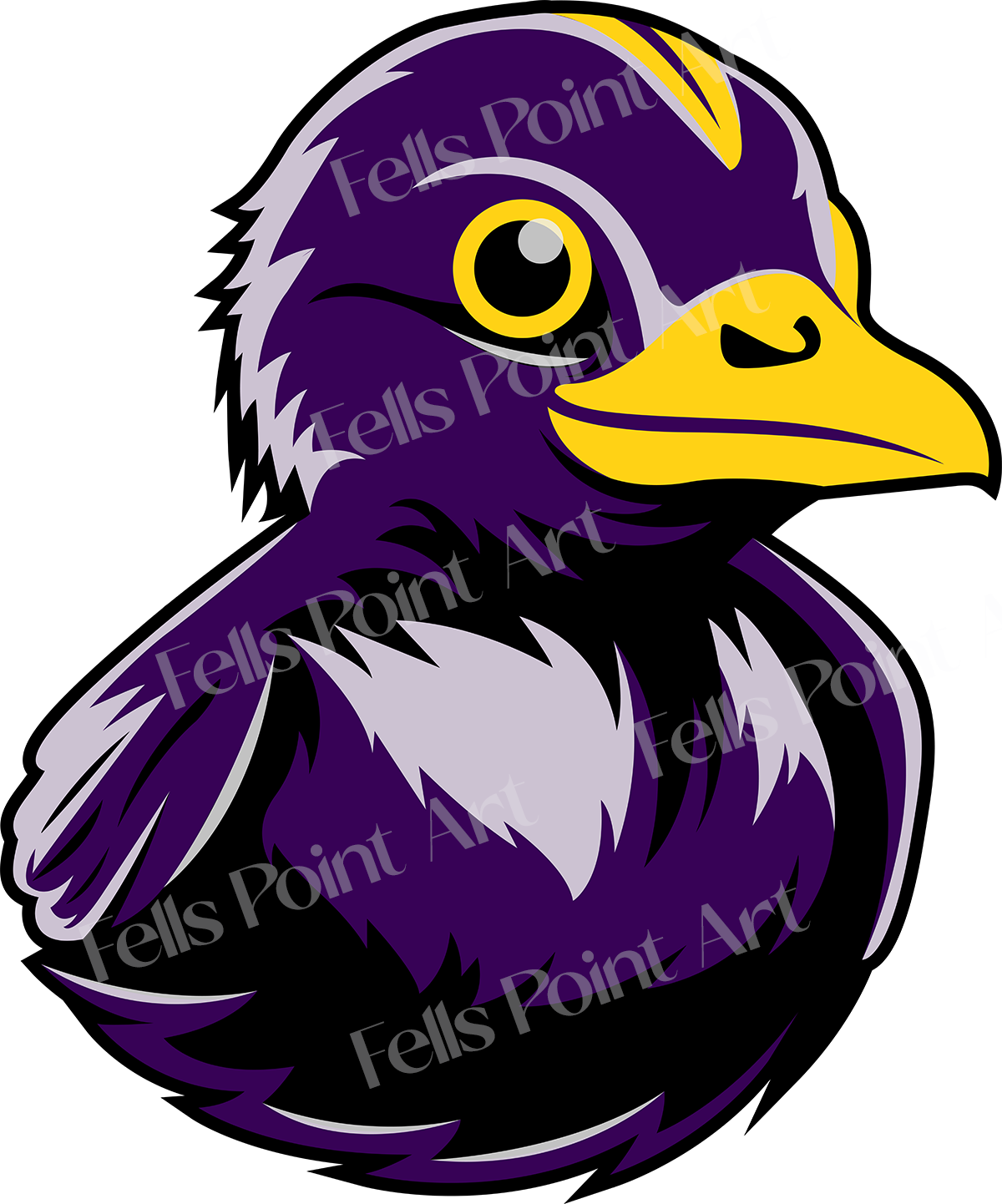 logo of Football Fan BMORE DUCKS!