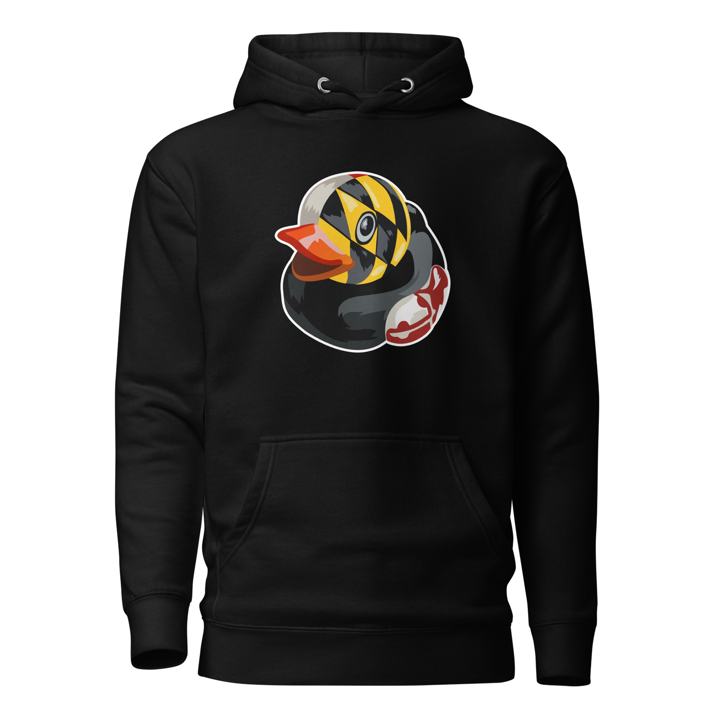 Maryland BMORE DUCKS! Pullover Hoodie (Outlined Logo)