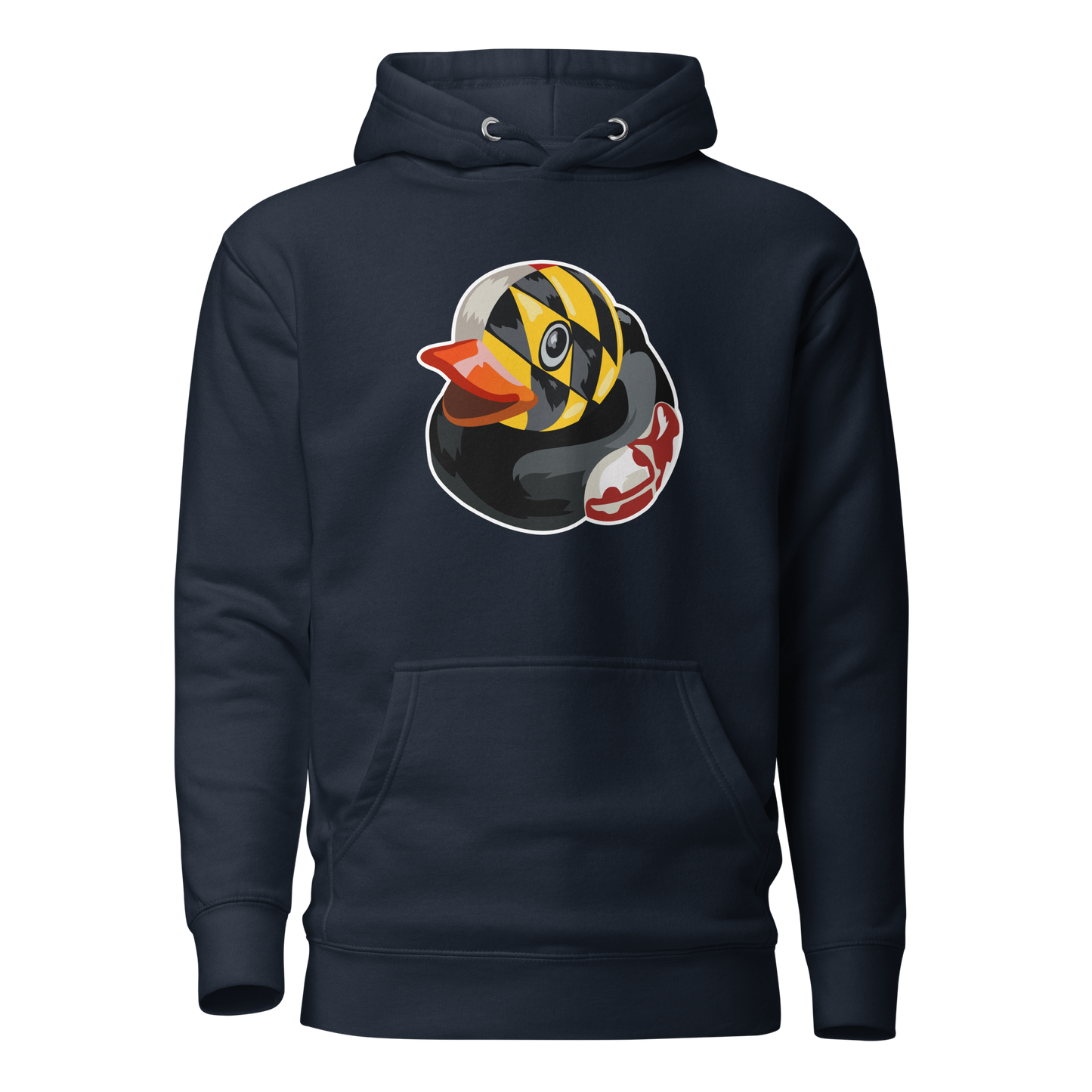 Maryland BMORE DUCKS! Pullover Hoodie (Outlined Logo)